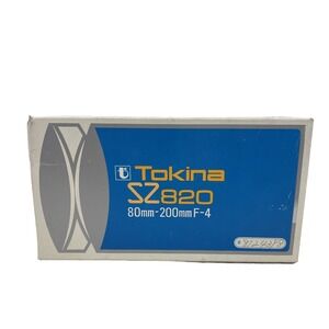 New Tokina SZ-820 80-200mm F-4 Camera Lens